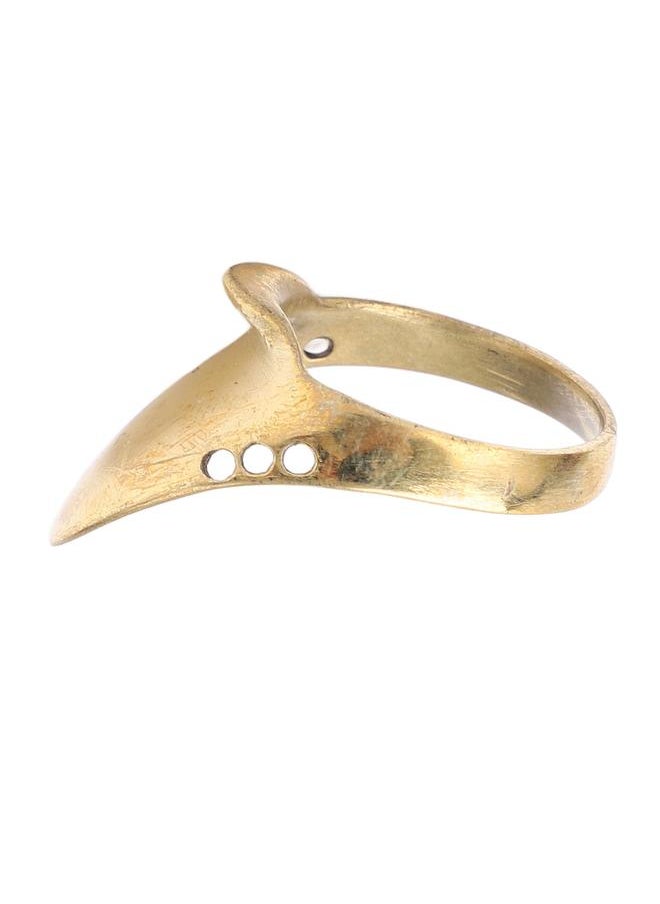 Thoraya Brass Archery Thumb Ring Portable Finger Protector with Anti Lost Rope for Outdoor Hunting 18  - Image 2