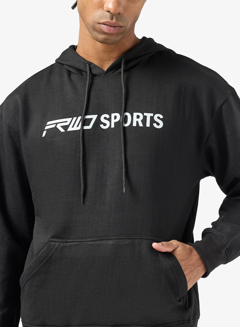 FRWD  Oversized Graphic Hoodie for Men | Best Price UAE