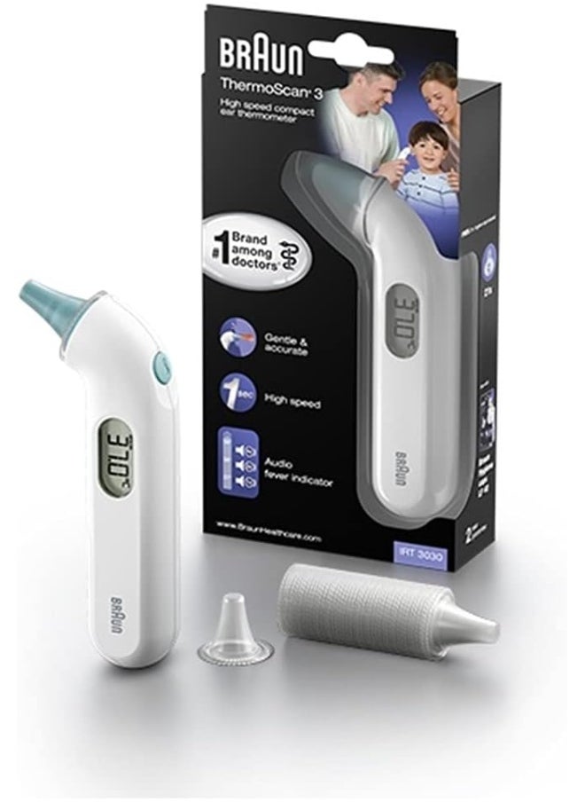BRAUN Irt 3030 Ear Thermoscan 3  - Image 1