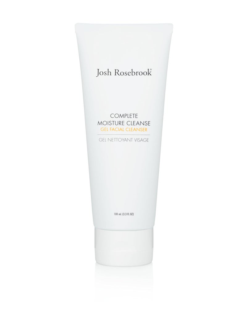Josh Rosebrook - Complete Moisture Cleanse Gentle gel facial cleanser Gentle, effective pH balanced cleanser for all skin types- 100mL - 3.3 Oz - Image 1