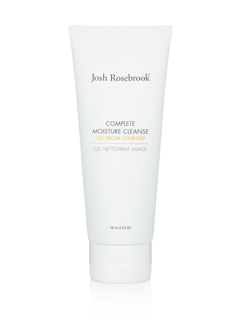 Josh Rosebrook Josh Rosebrook - Complete Moisture Cleanse Gentle gel facial cleanser Gentle, effective pH balanced cleanser for all skin types- 100mL - 3.3 Oz 