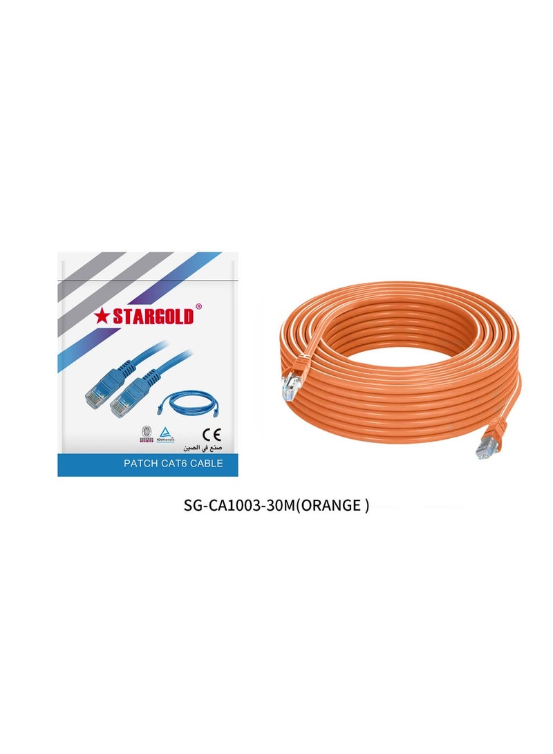 Stargold CAT6 Cable High Speed Internet Patch Cable 30M - Image 5