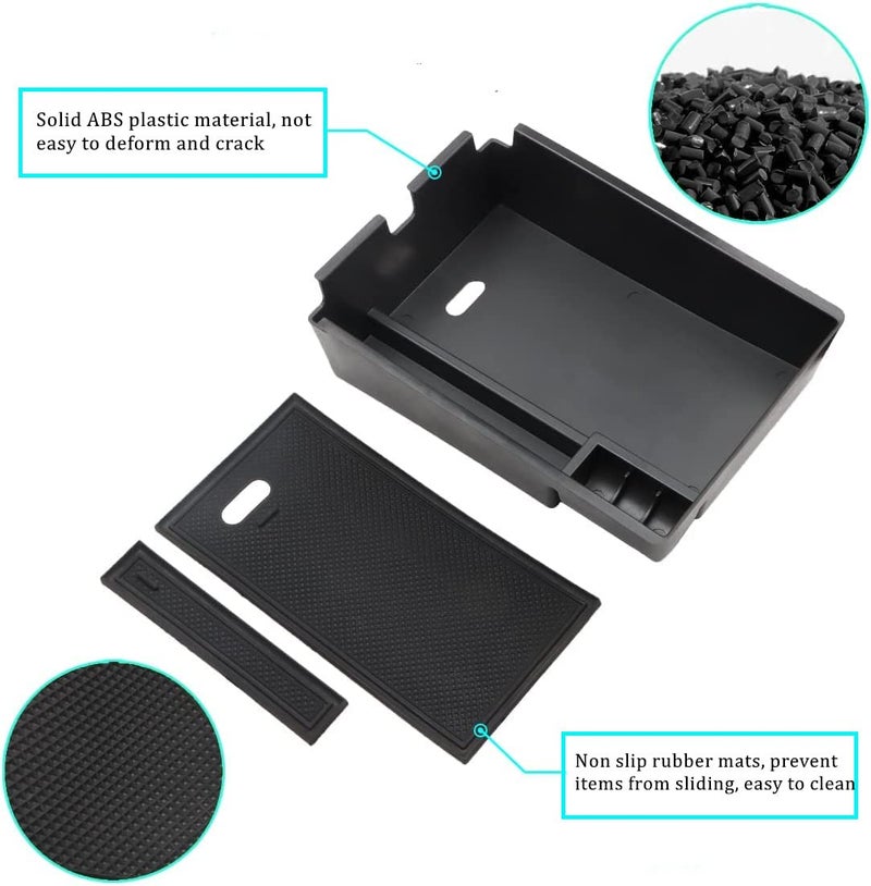 MARCHFA صينية تنظيم كونسول الوسط من MARCHFA متوافقة مع كيا سبورتاج هايبرد X PRO SX بريستيج 2023 2024 2025 - Image 4