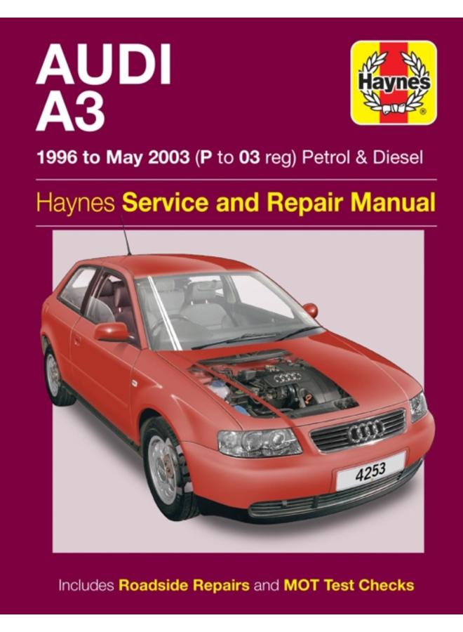 Audi A3 Petrol & Diesel (96 - May 03) Haynes Repair Manual : 96-03
