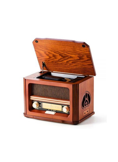 MC-267 Nostalgic FM Radio with, CD/ MP3 Player, Bluetooth, USB Playback