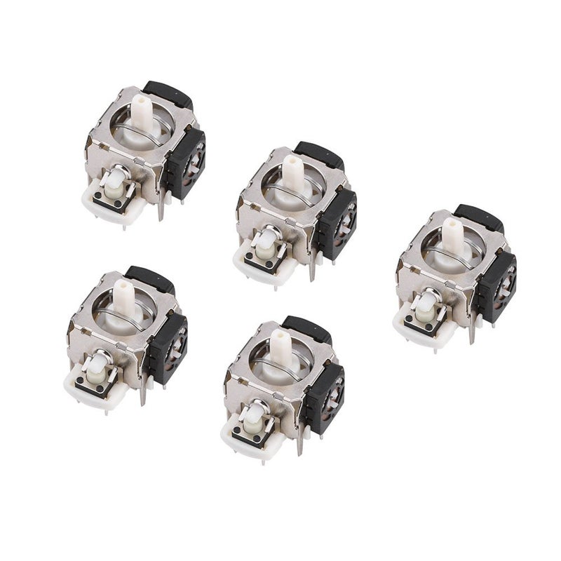 fosa 5 Pcs 360 Analog Stick 3D Joystick/Thumbstick Sensor Rocker Axis Module Replacement for 360 Controller Gamepad Replacement [video game] - Image 1