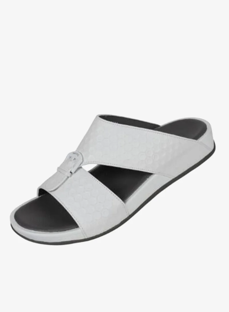 008-3778 Barjeel Uno Mens Arabic Sandals 011205 White
