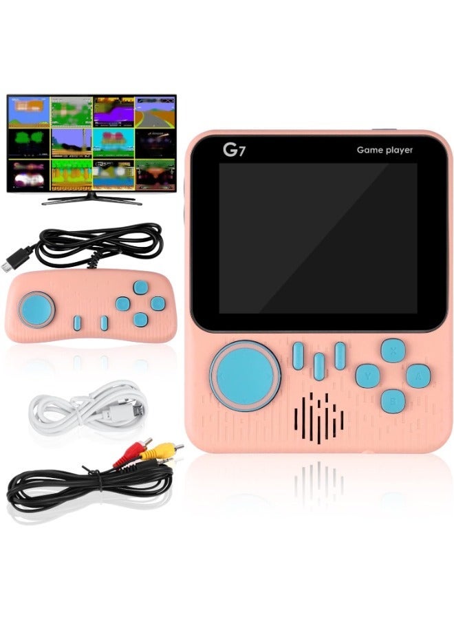JAJEEK Portable Handheld Game Console with 666 Classic Retro Video Games, 3.5-Inch Screen, TV Connection, Two-Player Mode - Perfect Gift for Kids and Adults - Image 1