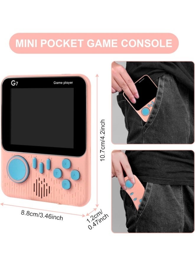 JAJEEK Portable Handheld Game Console with 666 Classic Retro Video Games, 3.5-Inch Screen, TV Connection, Two-Player Mode - Perfect Gift for Kids and Adults - Image 4