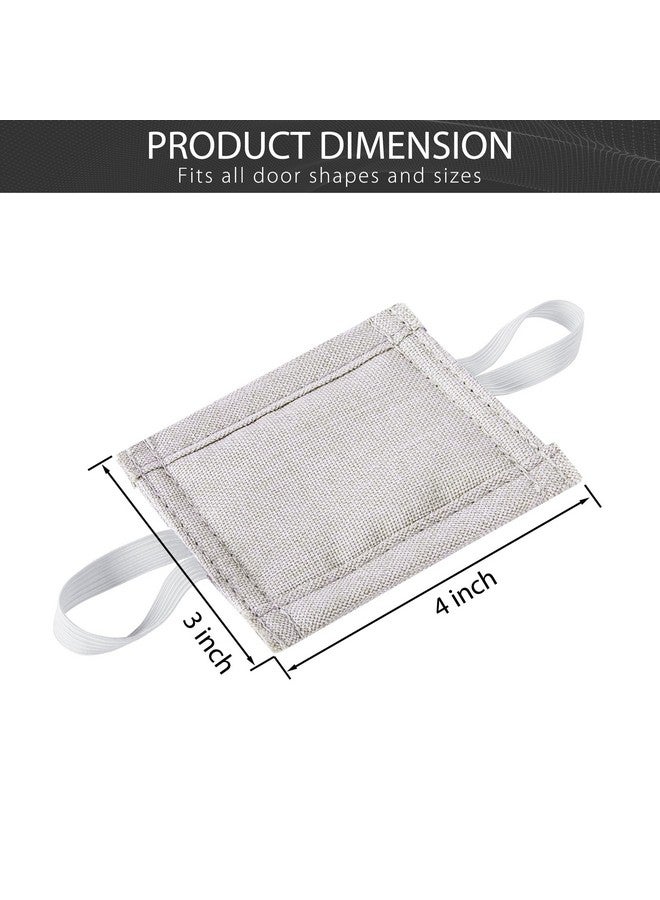 Leadiy Door Silencer, Padded Latch Cover for Baby, 3Pcs/Set Quiet Closer Cushion, 4 x 3 inches Light Sleepers Noise Reduced, Toddler Safety - Image 4