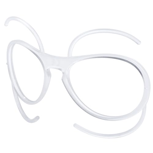 SAUCER Insert Clip-On | Optical Adaptor Lens Carrier for Oakley Line Miner L OO7070 | OO7093 | OO7095 | OO7103 Ski Goggles - Clear - Image 2