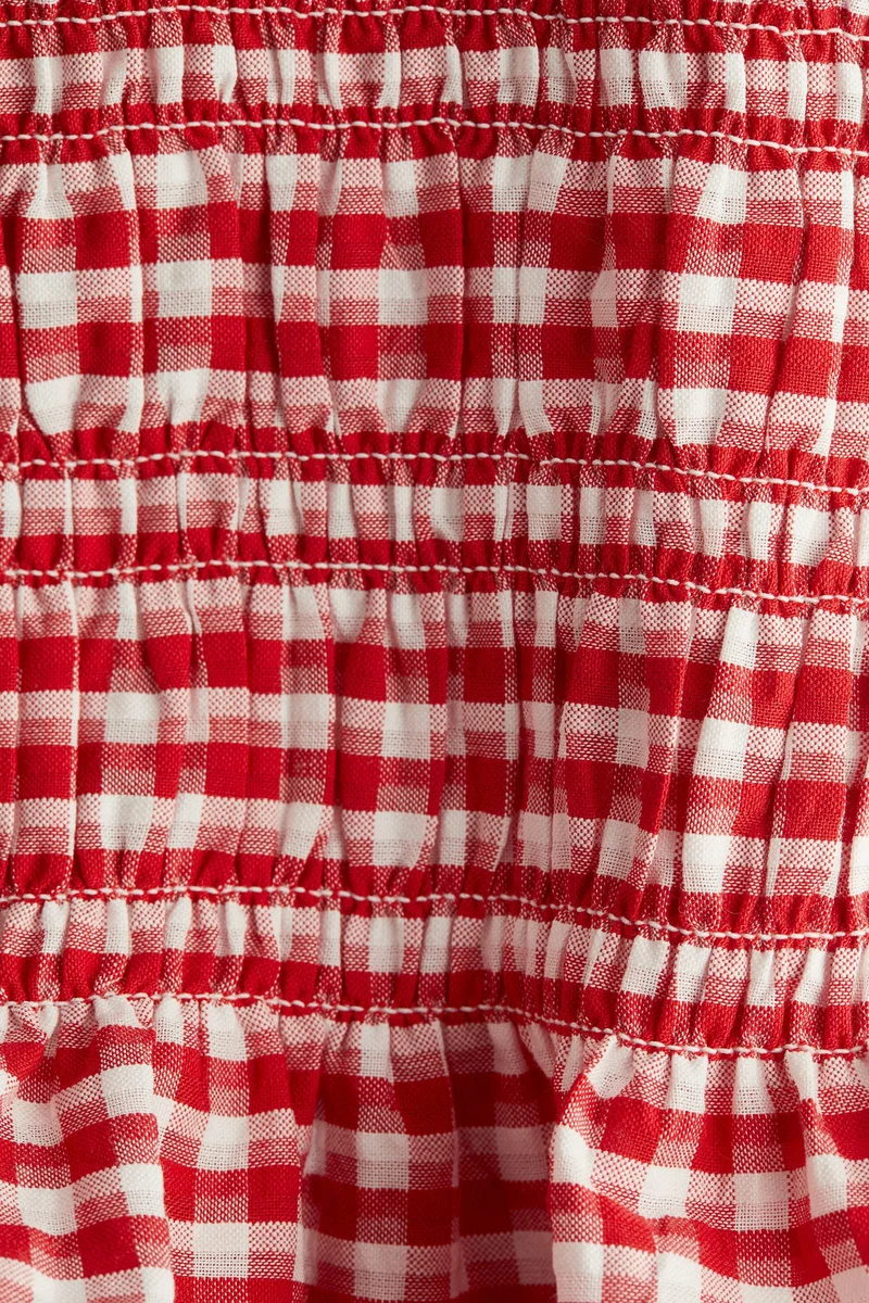 اتش اند ام Smocked strappy top