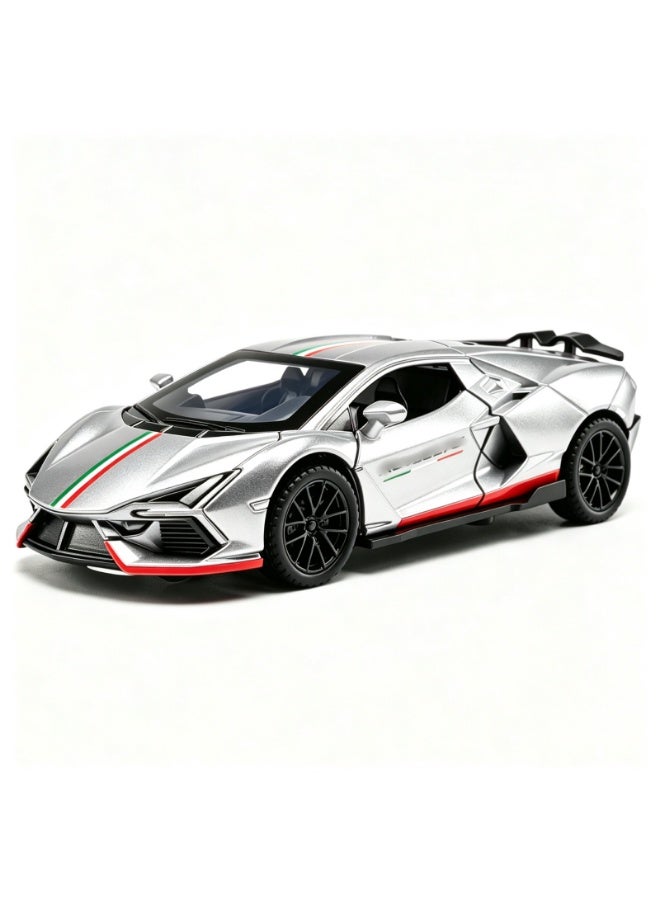 LAMBORGHINI High-Detail Alloy Car Model with Realistic Lighting & Sound Effects, 1:32 Scale Die-Cast Vehicle, Collectible Display Model for Adults & Kids - Image 1