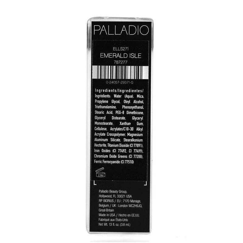 Palladio Liquid Eyeliner, Highly Pigmented and Waterproof Eyeliner, For Intense Eye Definition, Smear-proof Eyeliner Liquid, Includes Easy Grip Wand and Felt Tip Eyeliner Applicator, Emerald Isle - Image 5