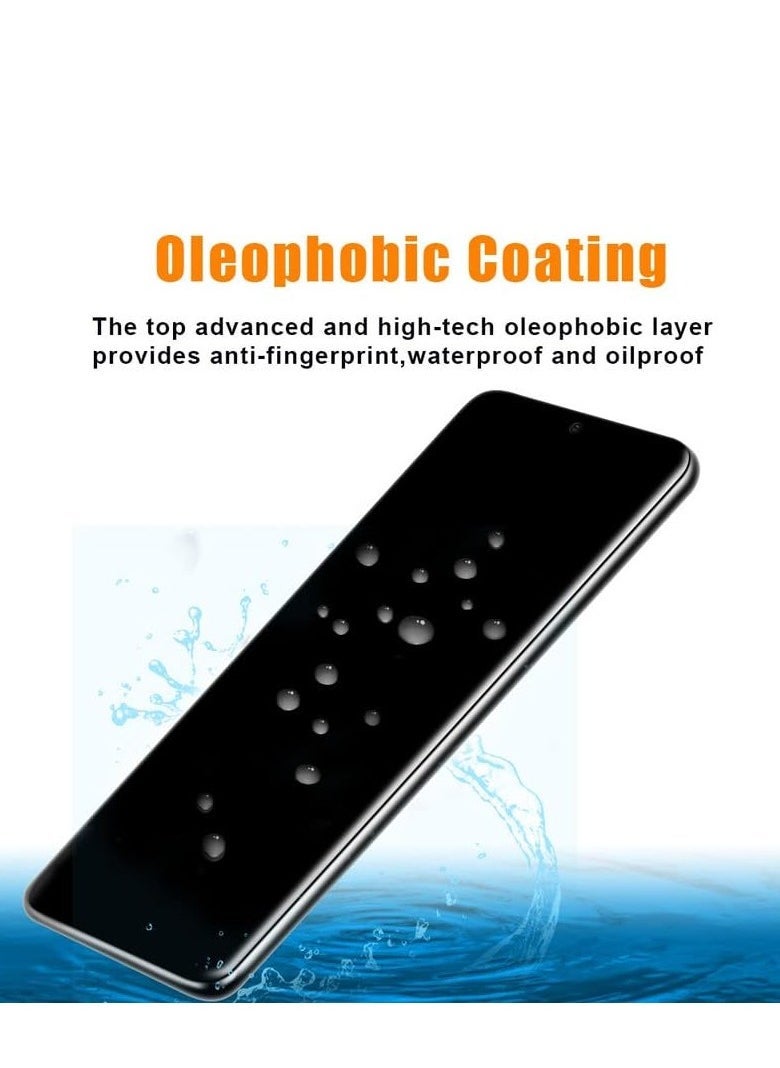 Raxoom حماية شاشة الخصوصية متوافقة مع سامسونج جالاكسي S22+ / S22 بلس 5G واقي شاشة زجاج مقسى [مضاد للتوهج][تغطية كاملة HD][تركيب سهل][مقاوم للخدوش][صلابة 9H] - Image 2