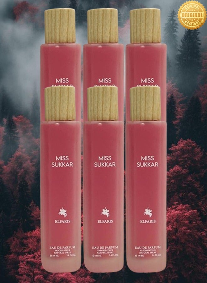 فارس 6 قطع عطر ميس سكر 100 مل - Image 1