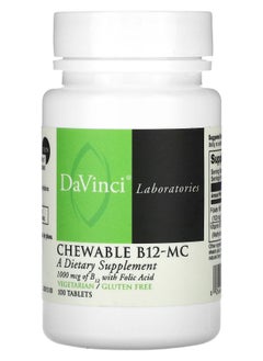 DaVinci Laboratories of Vermont Chewable B12-MC 100 Tablets 