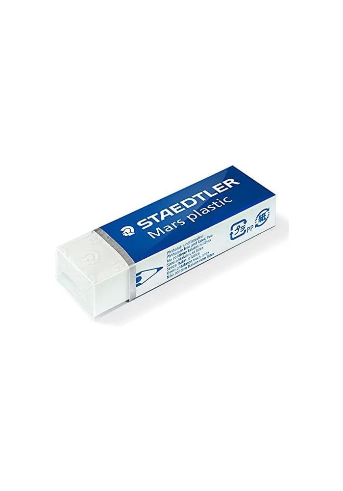 Staedtler Mars Plastic Erasers - Pack of 2, Phthalate and Latex Free - Image 2