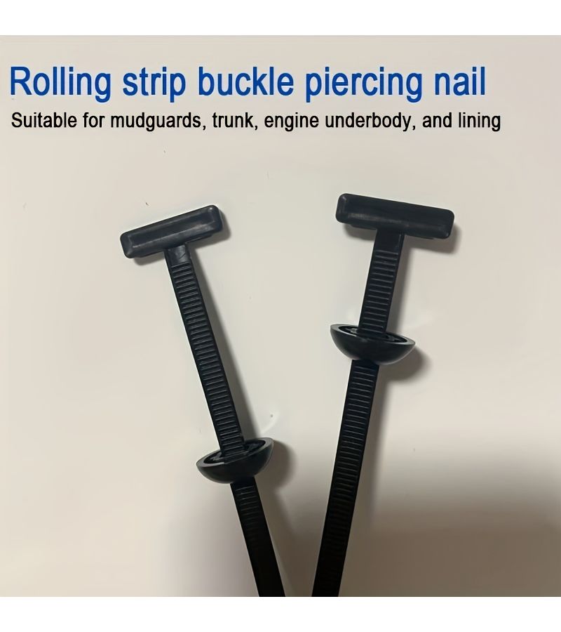 Upgraded Version Black Self-Locking Nylon Cable Ties High-Strength UV-Resistant Fasteners Automotive Home Outdoor Organizing - Image 2