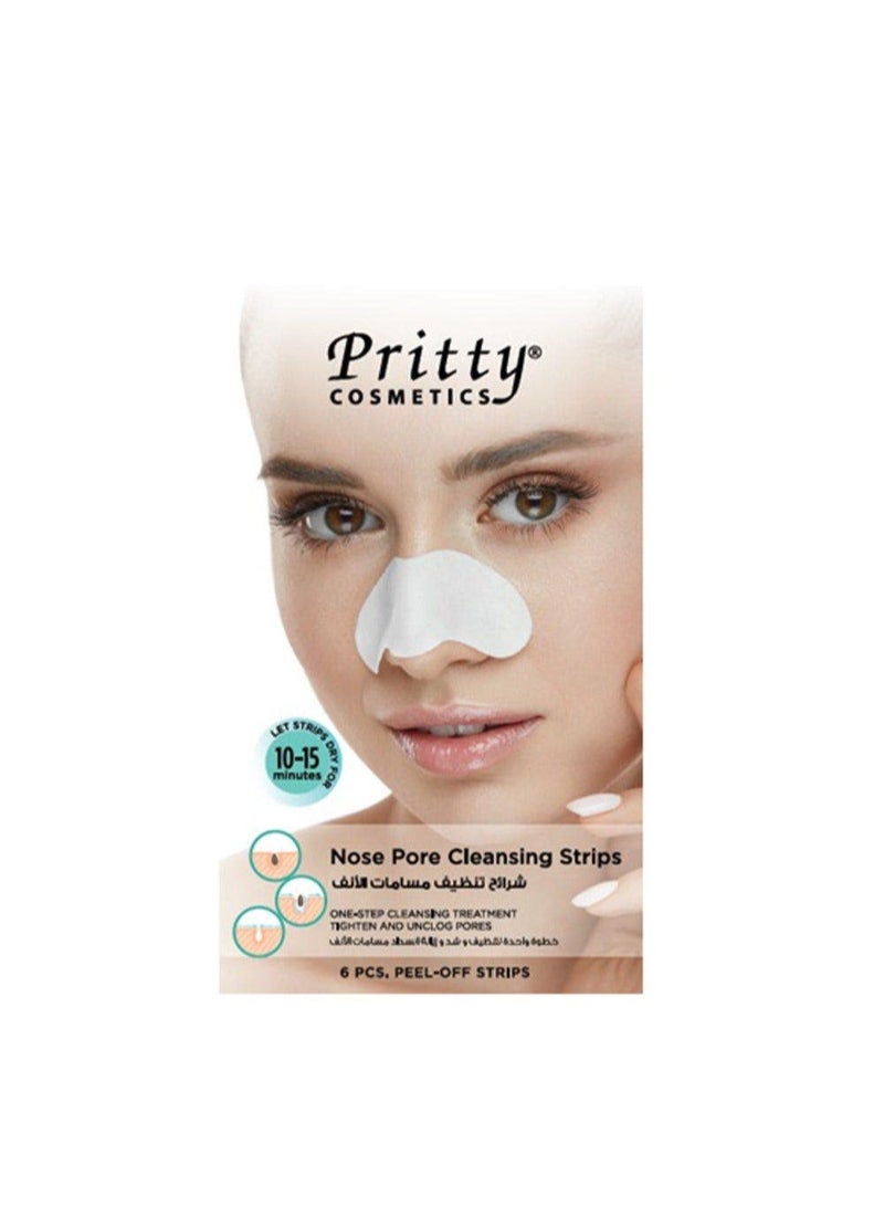 Pritty Nose Pore Cleansing Strips Regular 6 Pcs|Pack