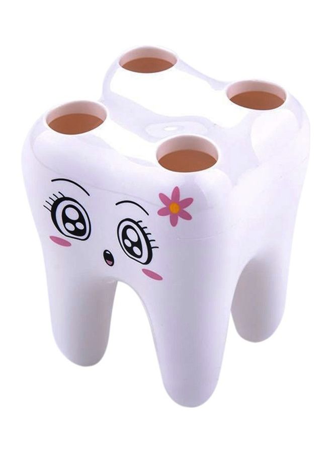 Loquat 2 Pcs Cartoon Teeth Shape Holder Multicolour 20 x 15 x 20centimeter - Image 2