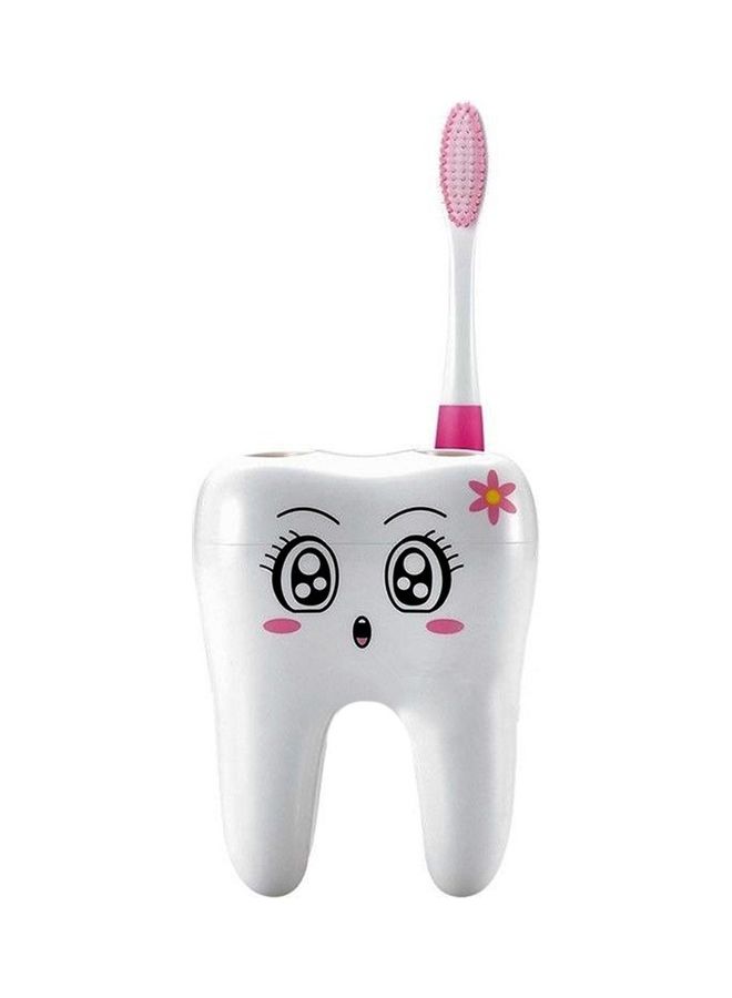 Loquat 2 Pcs Cartoon Teeth Shape Holder Multicolour 20 x 15 x 20centimeter - Image 5