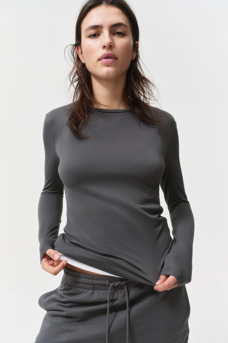 H&M Crew Neck Knitted Top