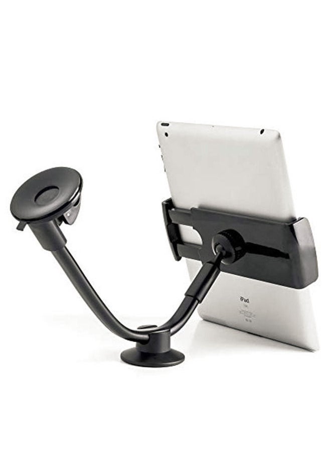 TechnoMounts - New Technomounts Gooseneck Car Phone Holder Tablet Mount Flexible Hose Tube 360 Degree Rotation for sizes 3.5" to 11" inch Tablets and Mobiles… - Image 1