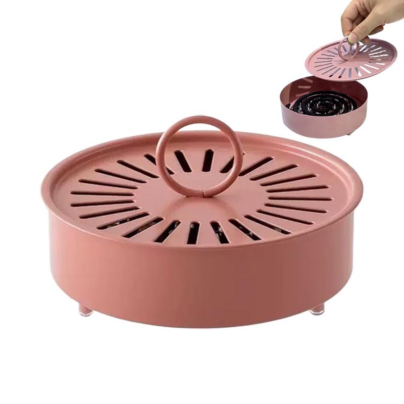 Mosquito coil holder, fireproof and scalding mosquito coil box, plastic mosquito coil stand, outdoor camping mosquito coil tray - Image 3