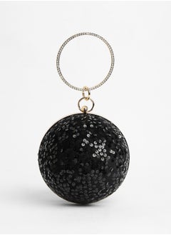 Haute Sauce The Discotheque Clutch Bag - Onyx Black  - Image 4