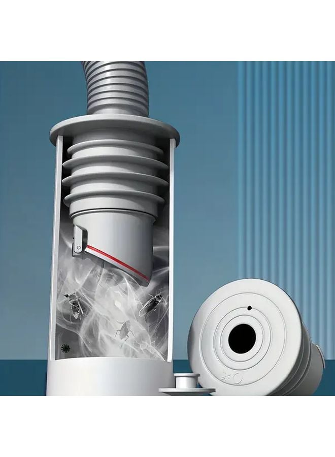 1pc Anti Backflow Odor Prevention Device With Silicone Sealing Ring And Drain Plug - Image 4