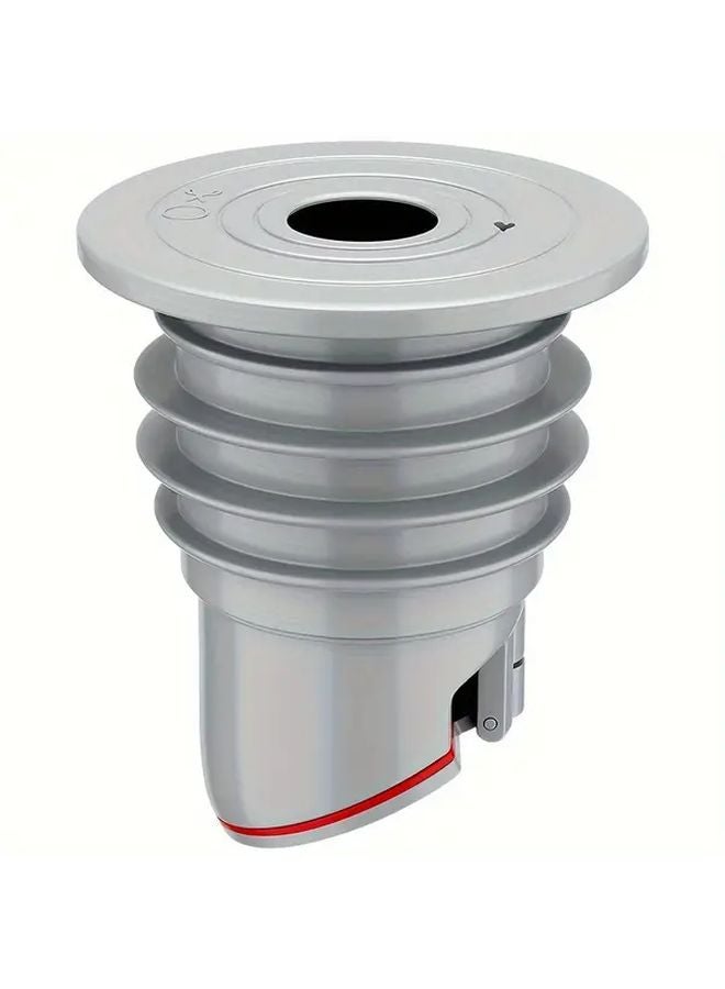1pc Anti Backflow Odor Prevention Device With Silicone Sealing Ring And Drain Plug - Image 1