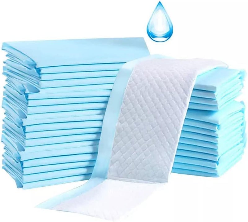 zaroo 25 x Incontinence Bed Pads 60x90 cm, Disposable Bed Mats For Adults & Children, Super Absorbent Mattress Protector Incontinence Pads (60 x 90 cm) - Image 1