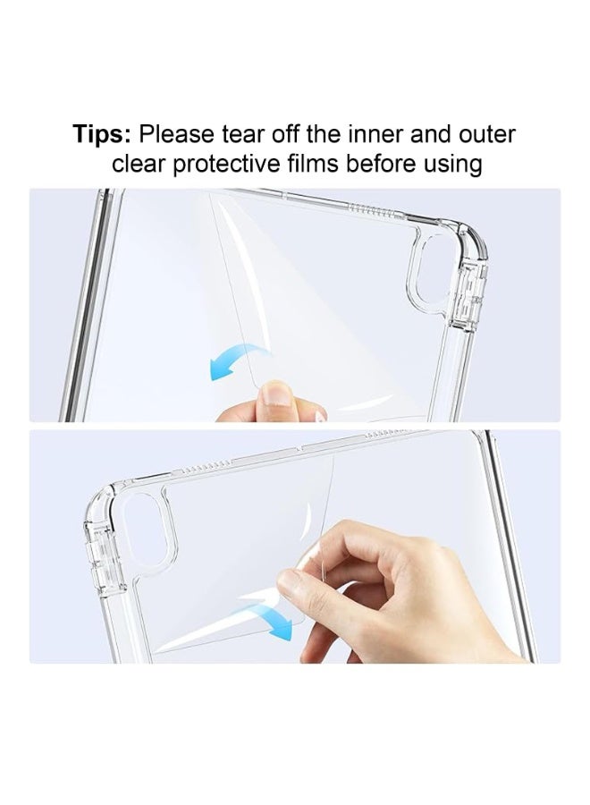 eGreen99 for HUAWEI MatePad 12X Case Cover, Triple Fold Y-shaped Design, Multi Angle, Leather Tablet Cover With Pen Slot, Automatic Wake-up/sleep，Blue - Image 5