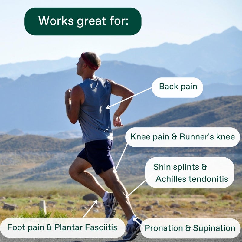 Fulton Men's Shock Absorbing Insoles with High Impact Arch Support - Custom Molding Cork Inserts Alleviate Plantar Fasciitis & Foot Fatigue- Athletic Running Insoles for Men (Men's Size 9.5-10) - Image 4