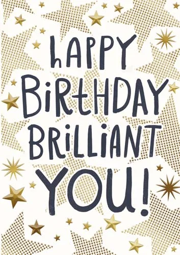 بيجمينت Happy Birthday Brilliant You