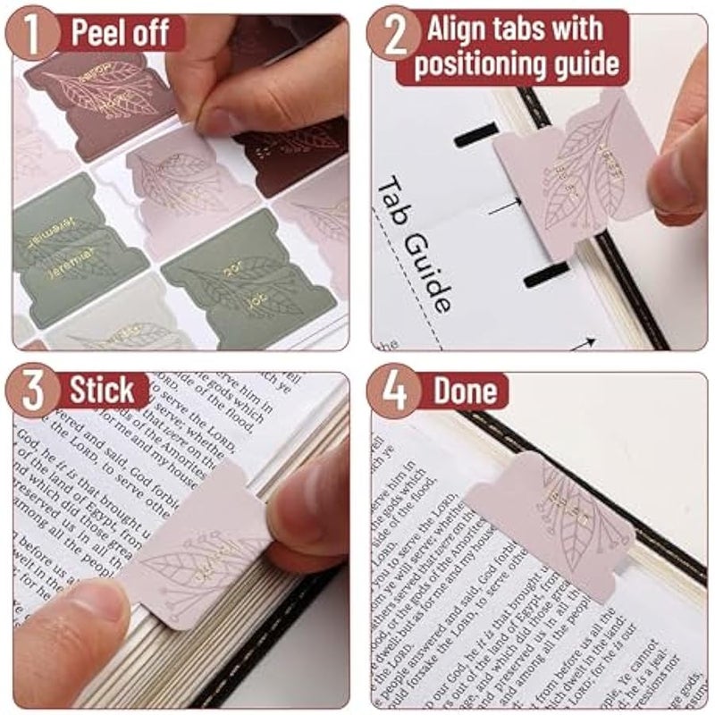 علامات الكتاب المقدس، 75 علامة، أرض خريفية، كتابة ذهبية بارزة، علامات الكتاب المقدس المصفحة للنساء والرجال، علامات الكتاب المقدس لفهرس الكتاب المقدس، علامات كتب الكتاب المقدس، علامات تسميات الكتاب المقدس - Image 5