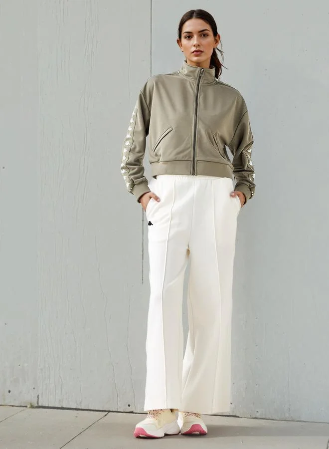 كابا جاكيت كابا بشريط تفاصيل ورقبة عالية