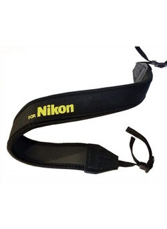 Fotasy Professional Neoprene Neck Strap for Nikkor Cameras, Camera Neck Strap Compatible with Nikon D5 D4 D3 DS850 D810 D800 D750 D7500 D7300 D7200 D7000 D5600 D5500 D5300 D5100 D5000 D3500 D3400  - Image 1