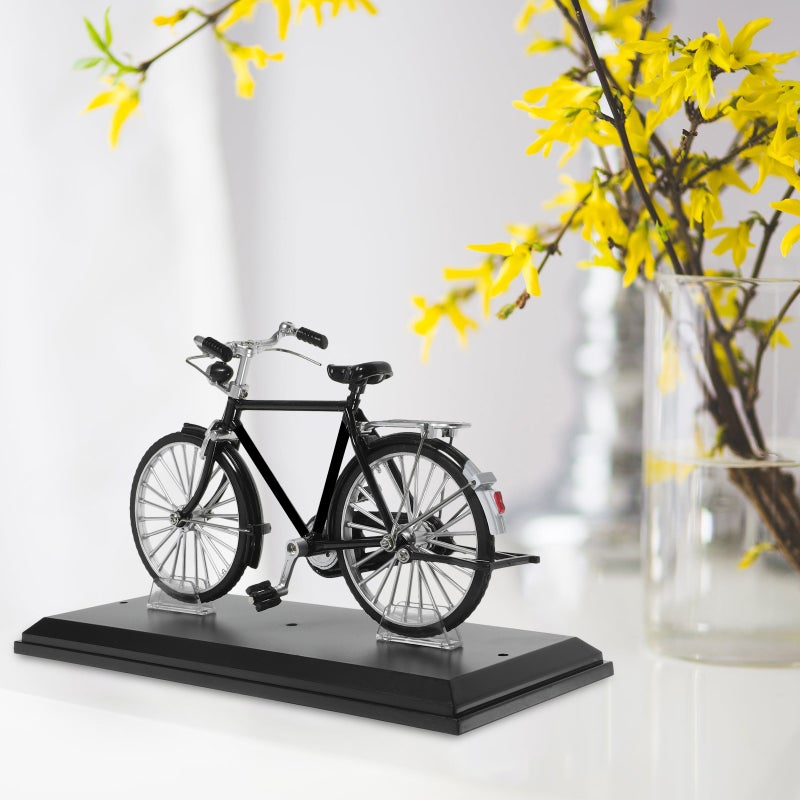 Miniature Bike Modeling Model Old-fashioned Bike Figurine Desktop Bike Adornment - Image 5