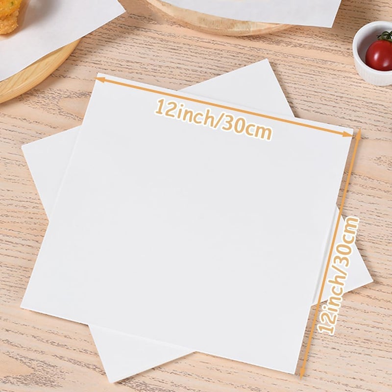 Ysglory 500 Pcs Sublimation Butcher Paper - 12 x 12 White, Disposable, Uncoated, Precut Kraft Sublimation Protective Paper for Wrapping Meat, Heat Press - Image 4