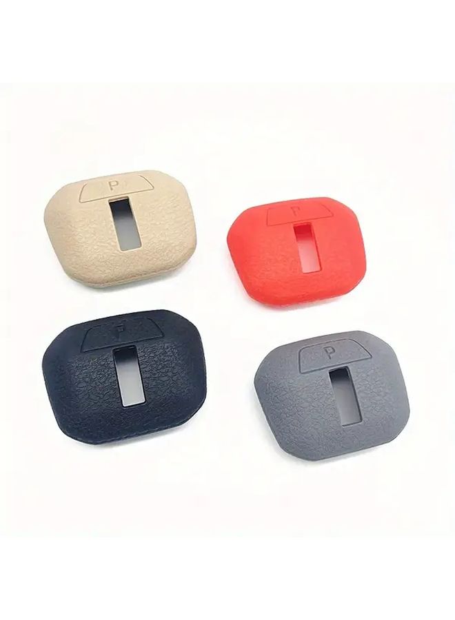 Silicone Square Mudguard Cover Beige Non Slip Durable Easy Install Car Interior Accessory For BYD Qin L Yuan UP25 Pro New Energy LDM-i LEV Gear Shift Cover - Image 4