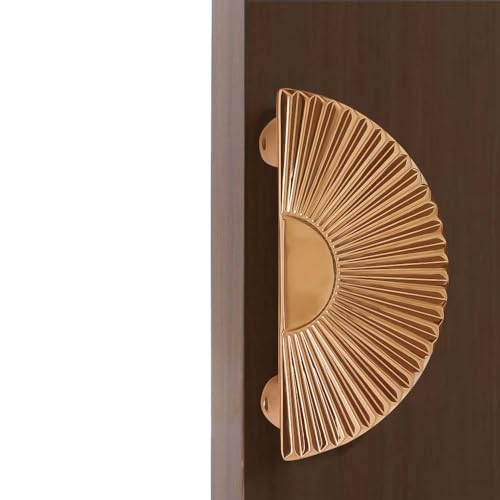 VOLO Main Door Handle/Door Handles for Main Door/Glass Door Handle/Pull Handles, for Home/Office/Hotels(Model- S-615) (Pack of 1 Set, 2 pcs) (160 MM, PVD Rose Gold) - Image 4