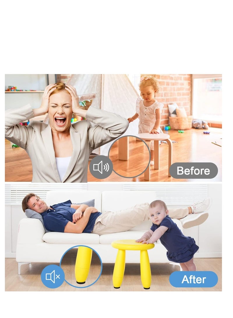 Felt Pad Furniture Pad DIY Furniture Felt Pads Felt Strip Roll, Self Adhesive Floor Protector Pad including 100cm x 10cm*1 Set and 100cm x 2cm*2 Sets, Heavy Duty Felt Tape for Chair Table - Image 2