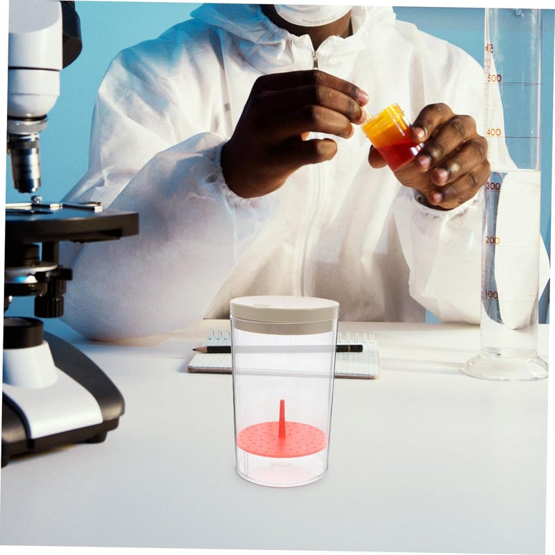 Insect Specimen Sample Bottles Laboratory Bottles Plastic Cap Vials for Lab Storage Educational Supply - Image 5
