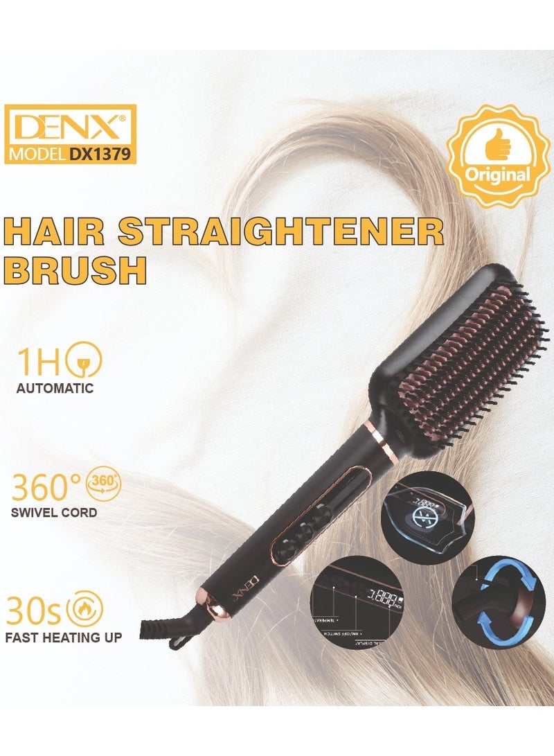Denx Professional 2 in 1 Ceramic Hair Dryer Brush & Hair Styler - Image 2