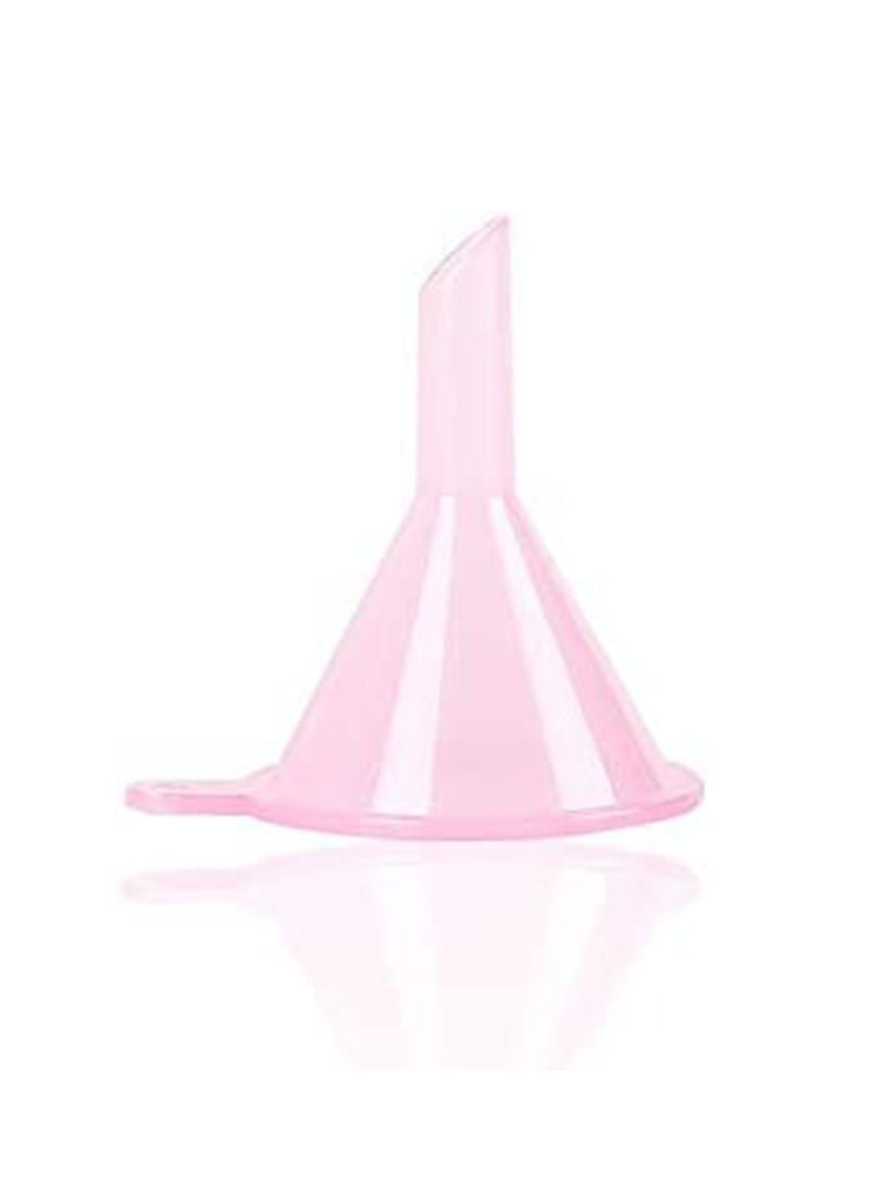 الأزرق جي دبليو 50 Pieces Squeezable Dropper Bottles White Translucent Plastic Eye Liquid Empty 10ml with 1 Pcs Funnel and Pipette - Image 5