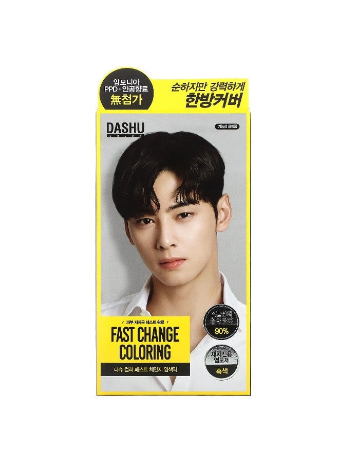 Dashu - Dashu, Fast Change Coloring, Real Black , 1 Application Kit - Image 1