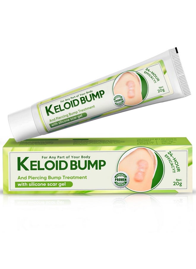 Hajoyful Keloid Bump Removal, Scar Treatment Cream, Silicone Acne Scar Gel, Gentle Effective Aftercare Solution for Injury & Surgery, Skin Repair for Face & Body, 20g  - Image 1