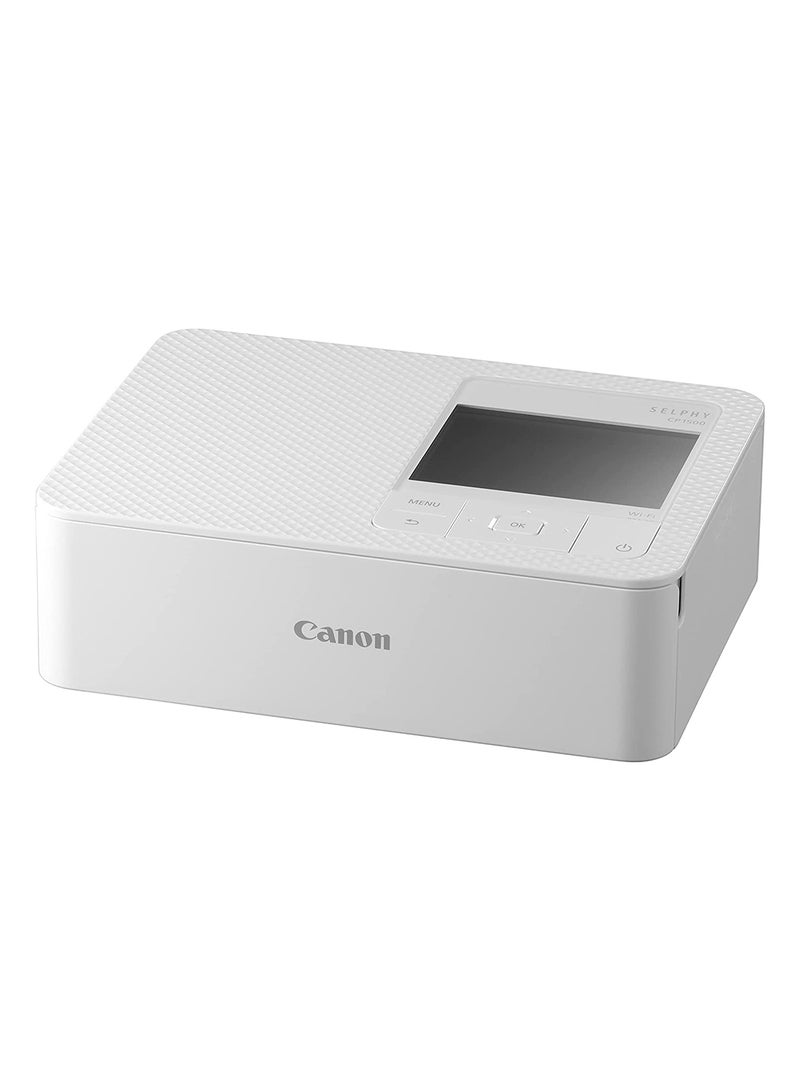 Canon Selphy CP1500 Colour Portable Photo Printer White - Image 1